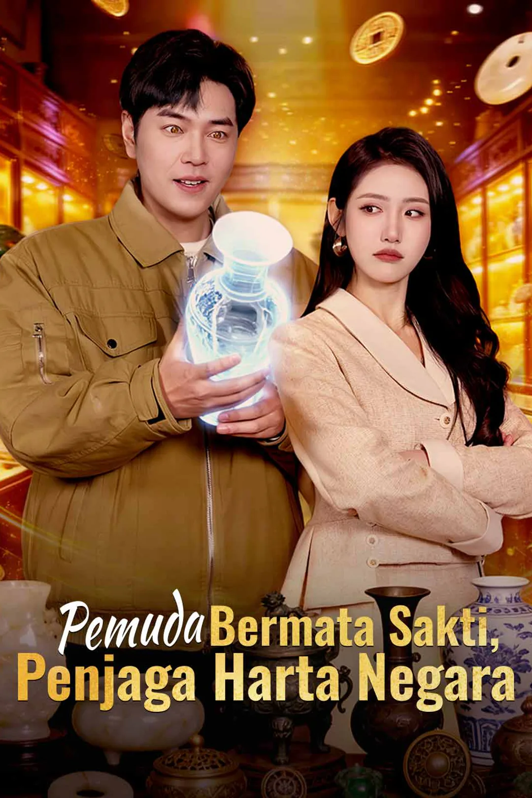 Poster Pemuda Bermata Sakti, Penjaga Harta Negara