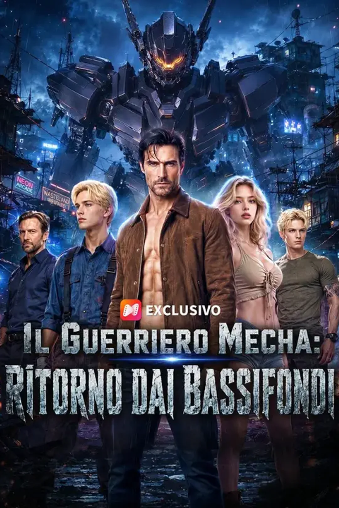 Locandina di Il Guerriero Mecha: Ritorno dai Bassifondi