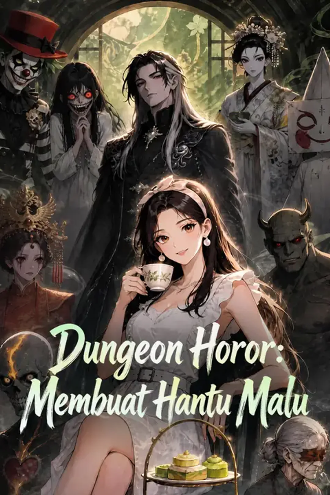 Poster Dungeon Horor: Membuat Hantu Malu