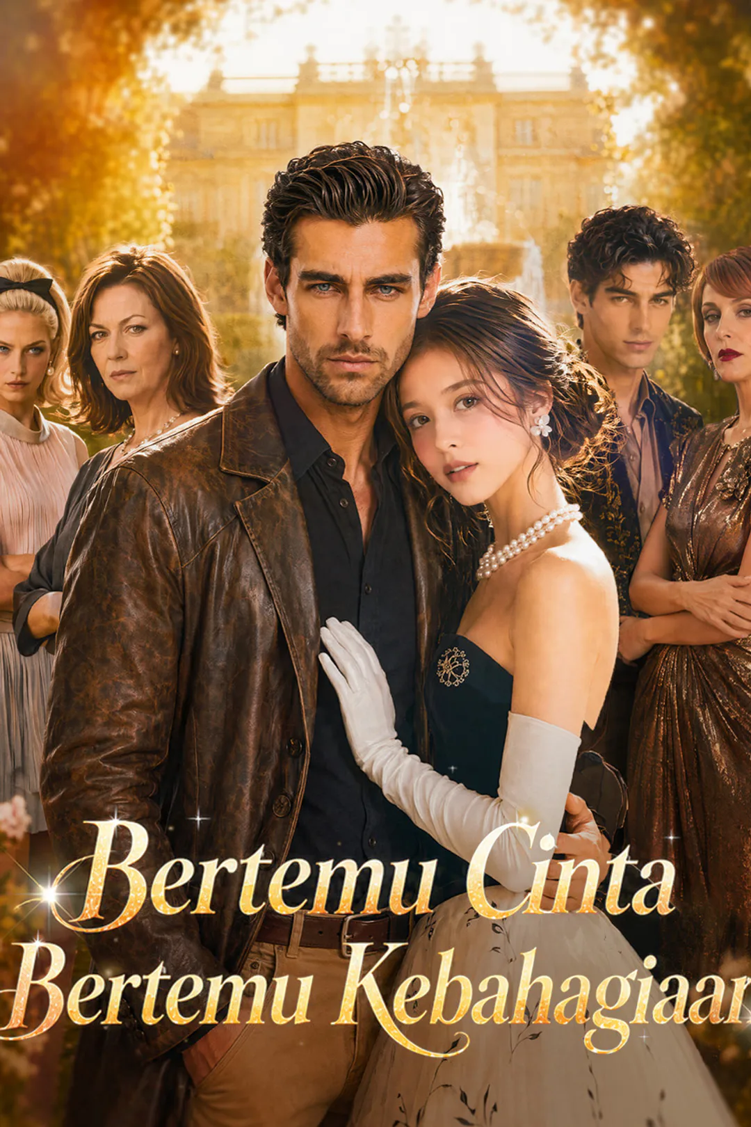Poster Bertemu Cinta, Bertemu Kebahagiaan