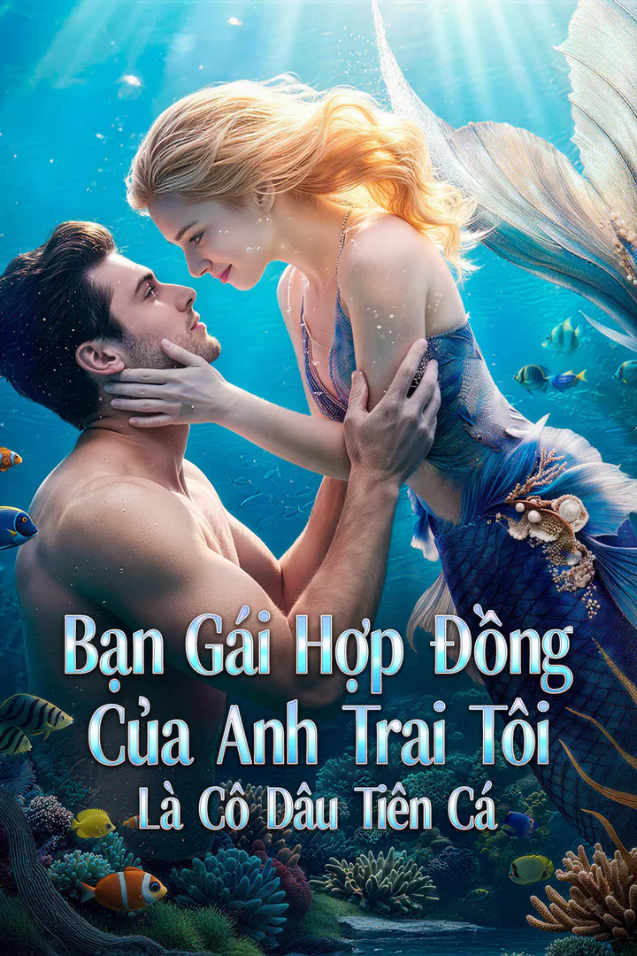 Poster phim Bạn Gái Hợp Đồng Của Anh Trai Tôi Là Cô Dâu Tiên Cá