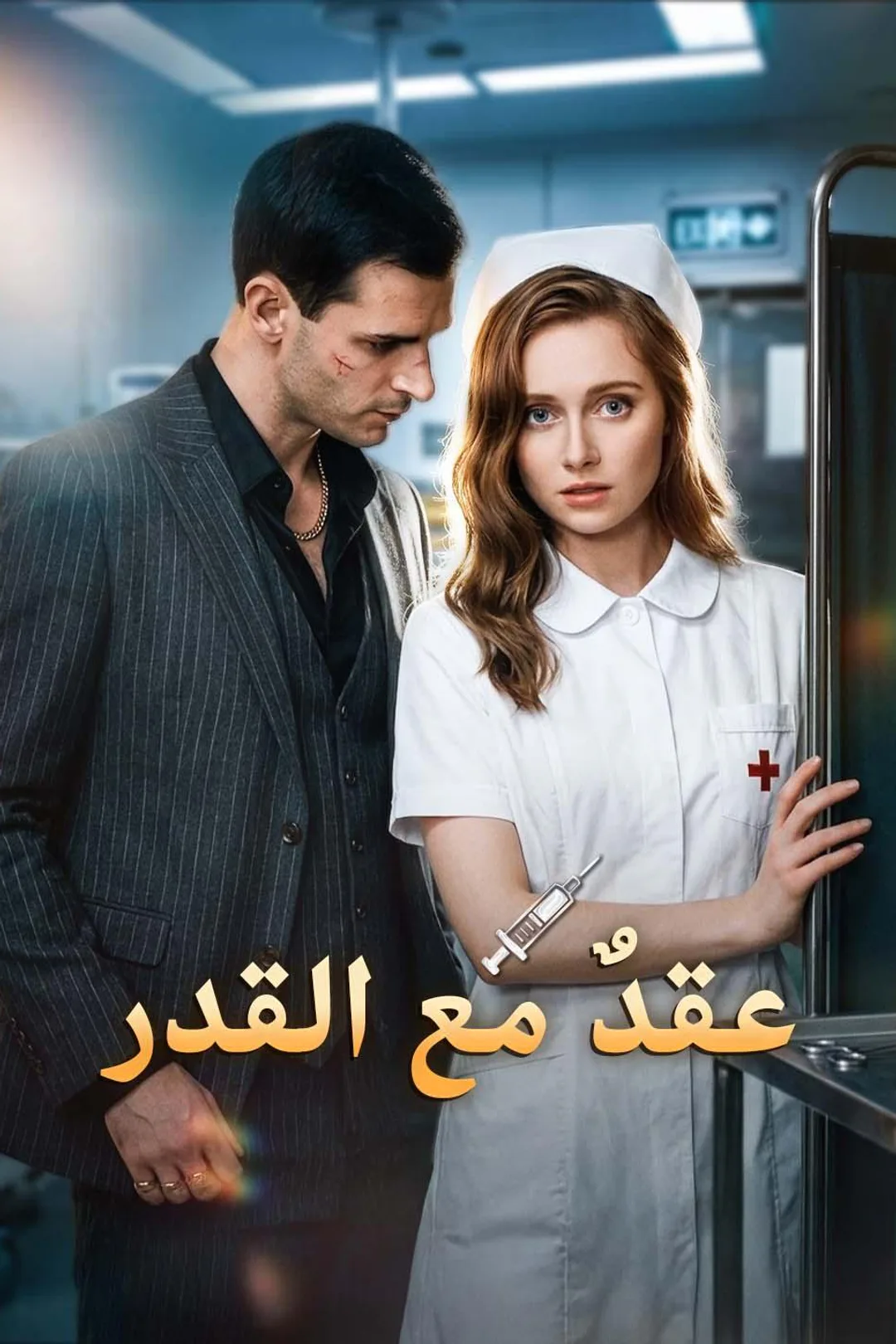ملصق مسلسل «عقدٌ مع القدر»