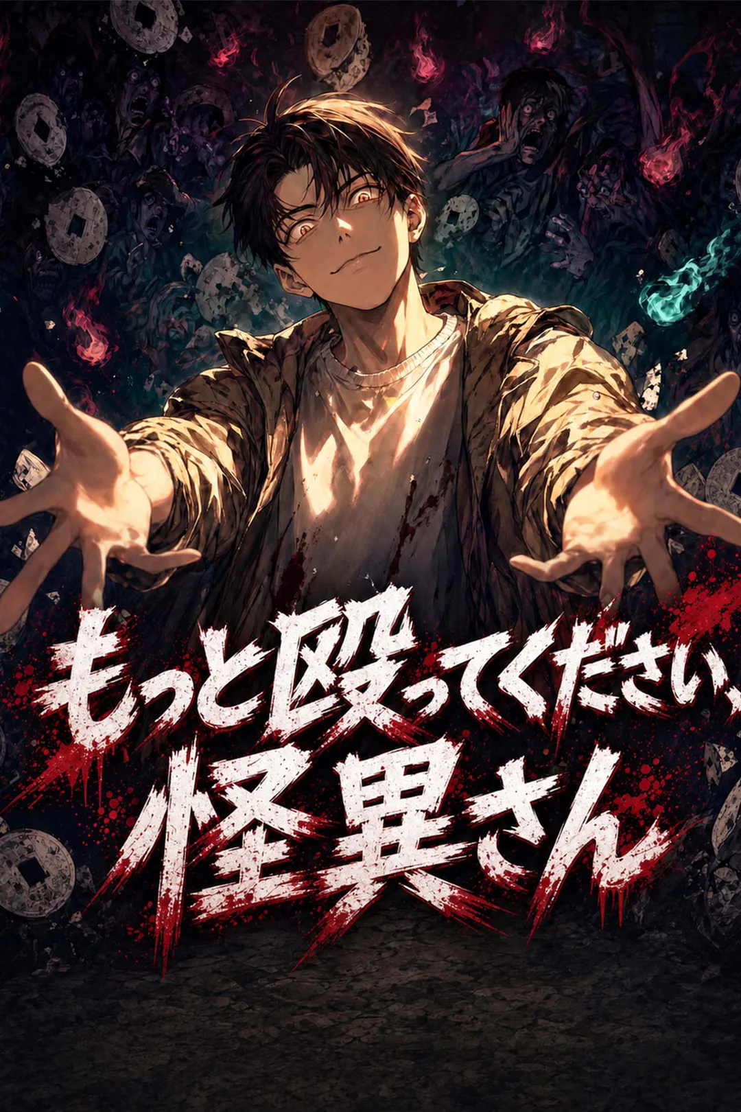 もっと殴ってください、怪異さんのポスター