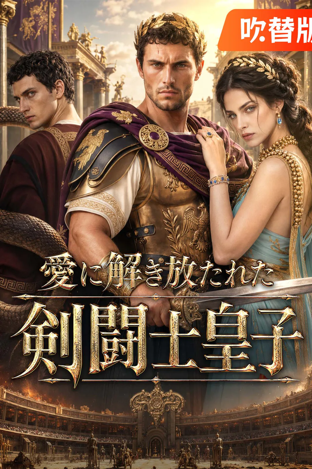 （吹替版）愛に解き放たれた剣闘士皇子のポスター