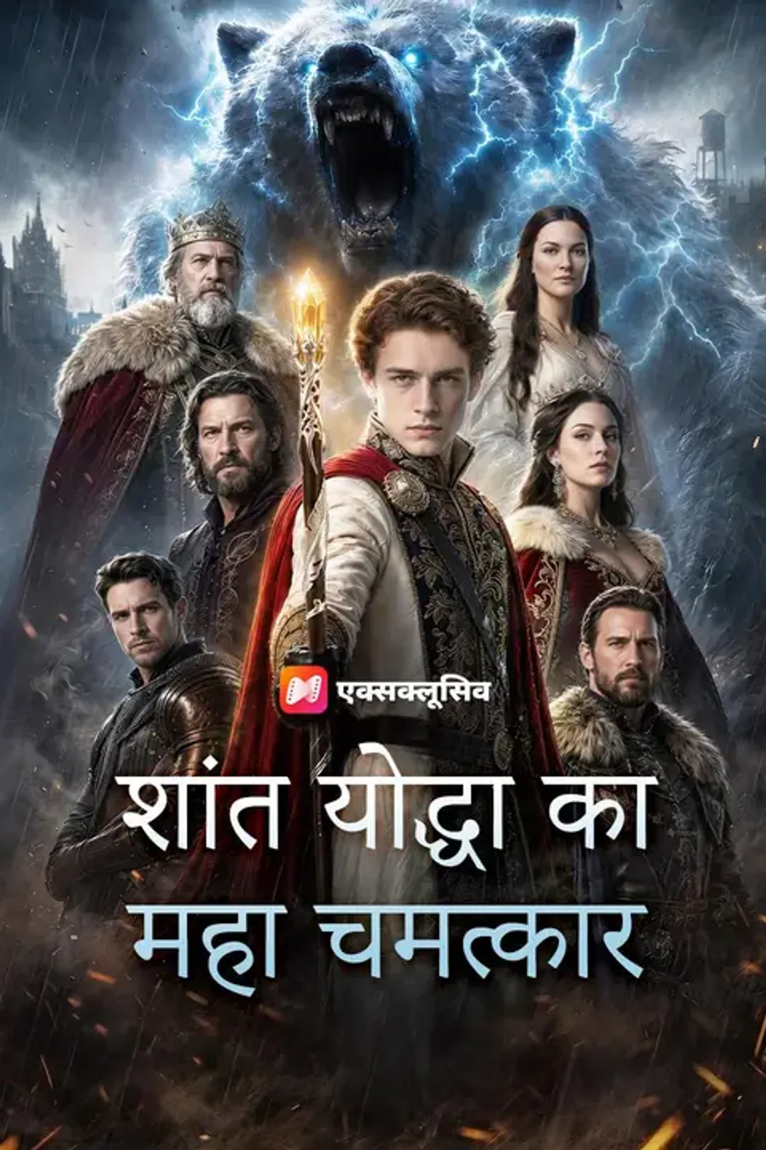 (डबिंग)​ शांत योद्धा का महा चमत्कार का पोस्टर