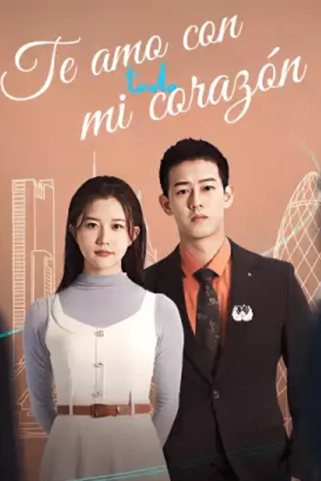 Póster de Te amo con todo mi corazón