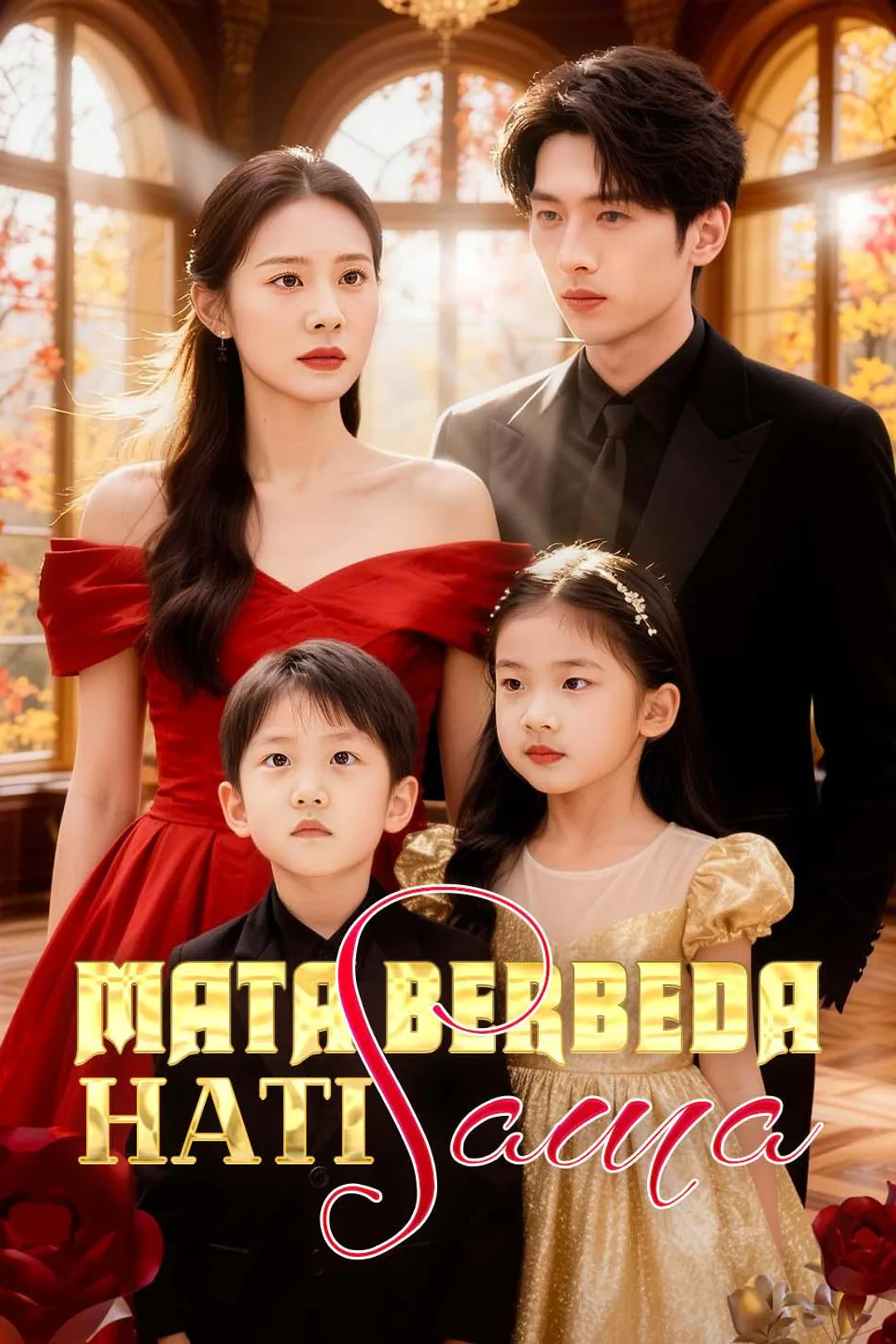 Poster Mata Berbeda, Hati Sama