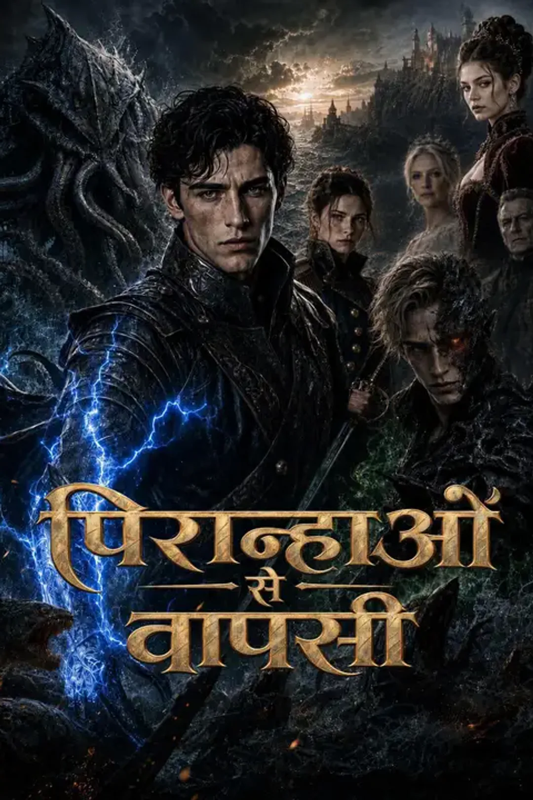 पिरान्हाओं से वापसी का पोस्टर