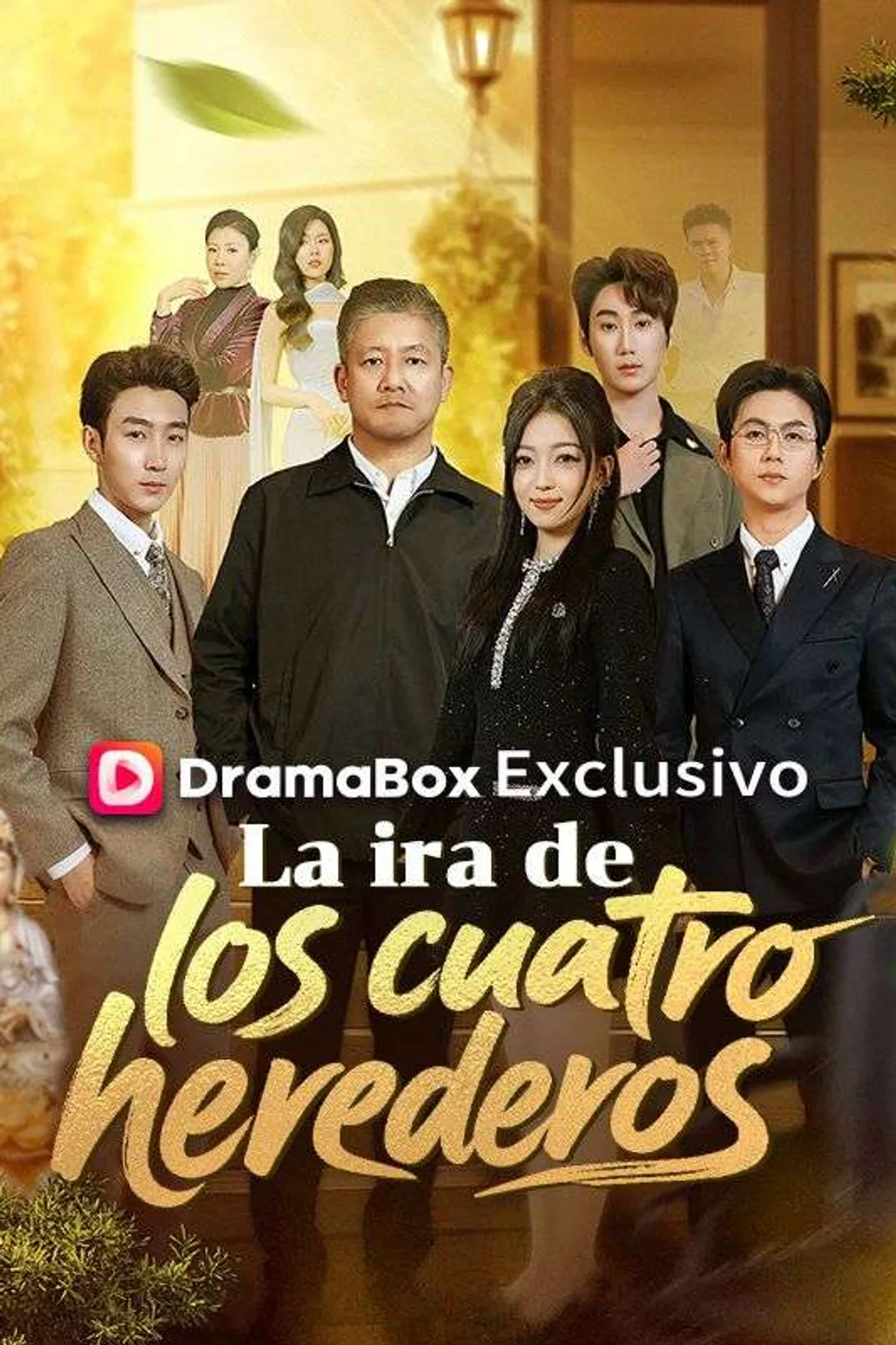 Póster de La ira de los cuatro herederos