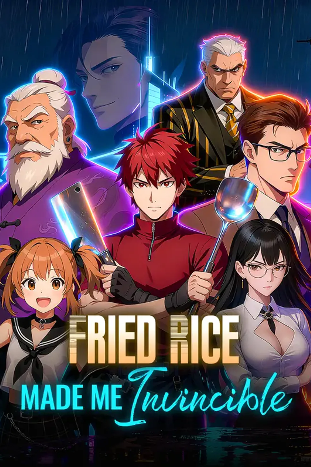 Fried Rice Made Me Invincible poster