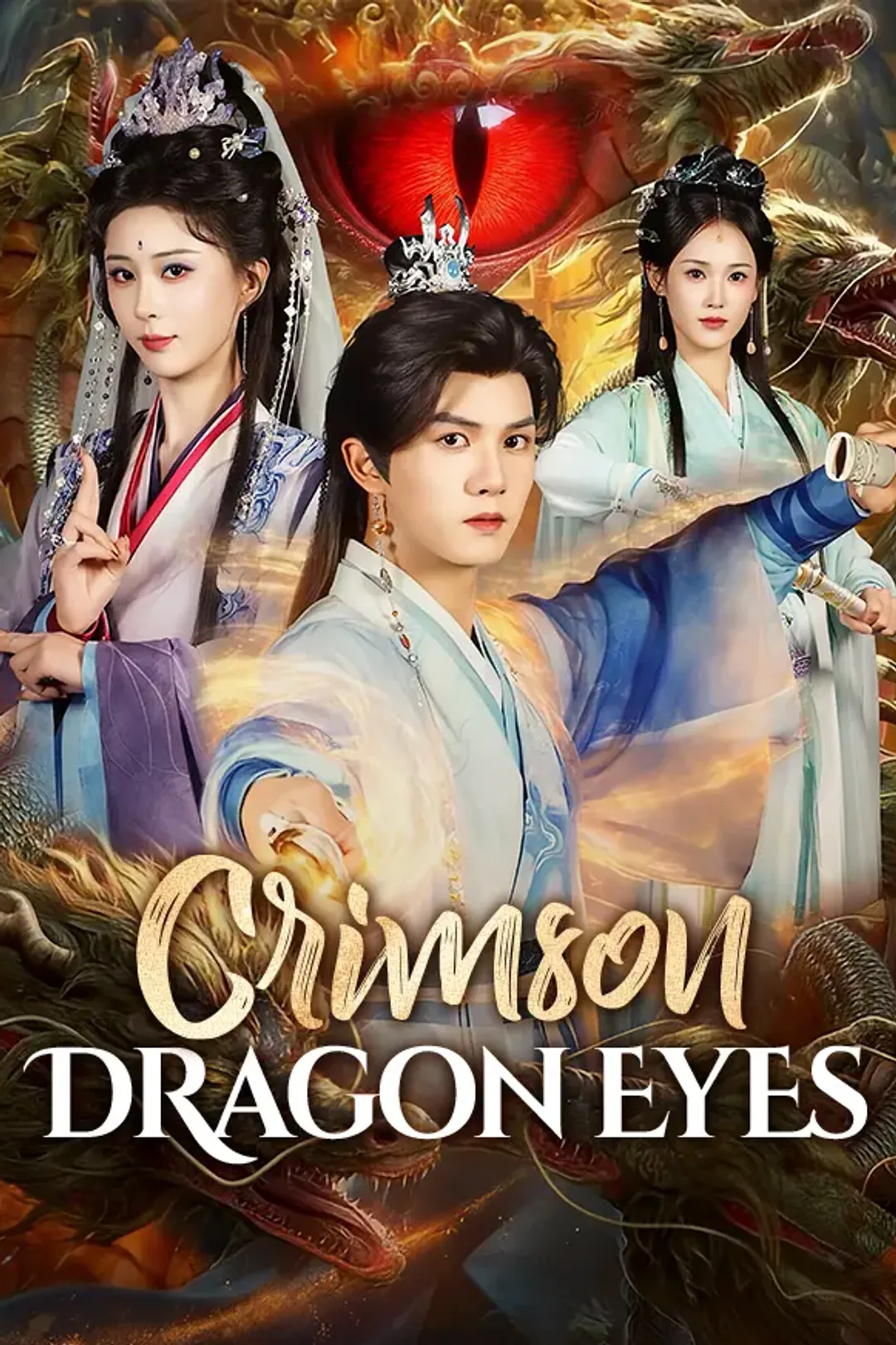 Crimson Dragon Eyes poster