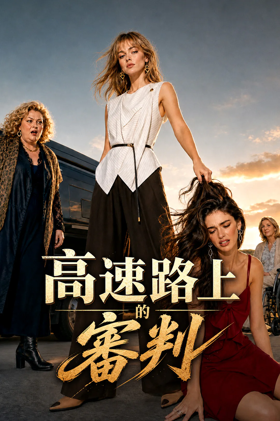 《高速路上的審判》海報