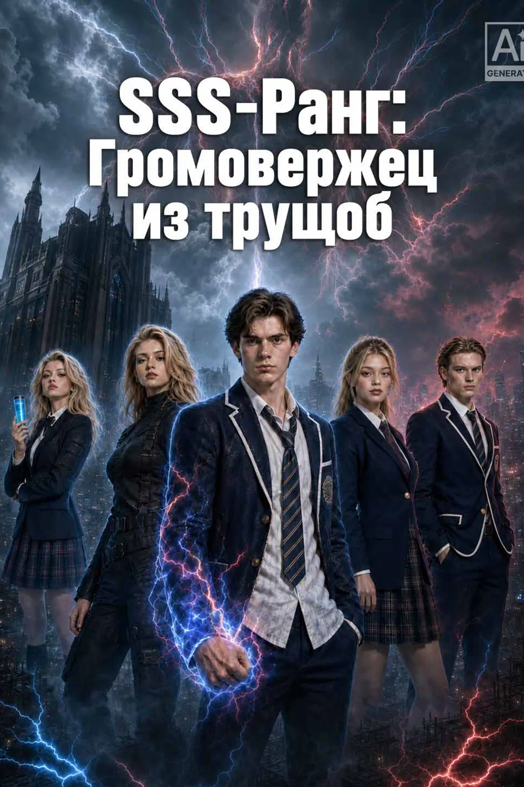 Постер сериала «SSS-Ранг: Громовержец из трущоб»