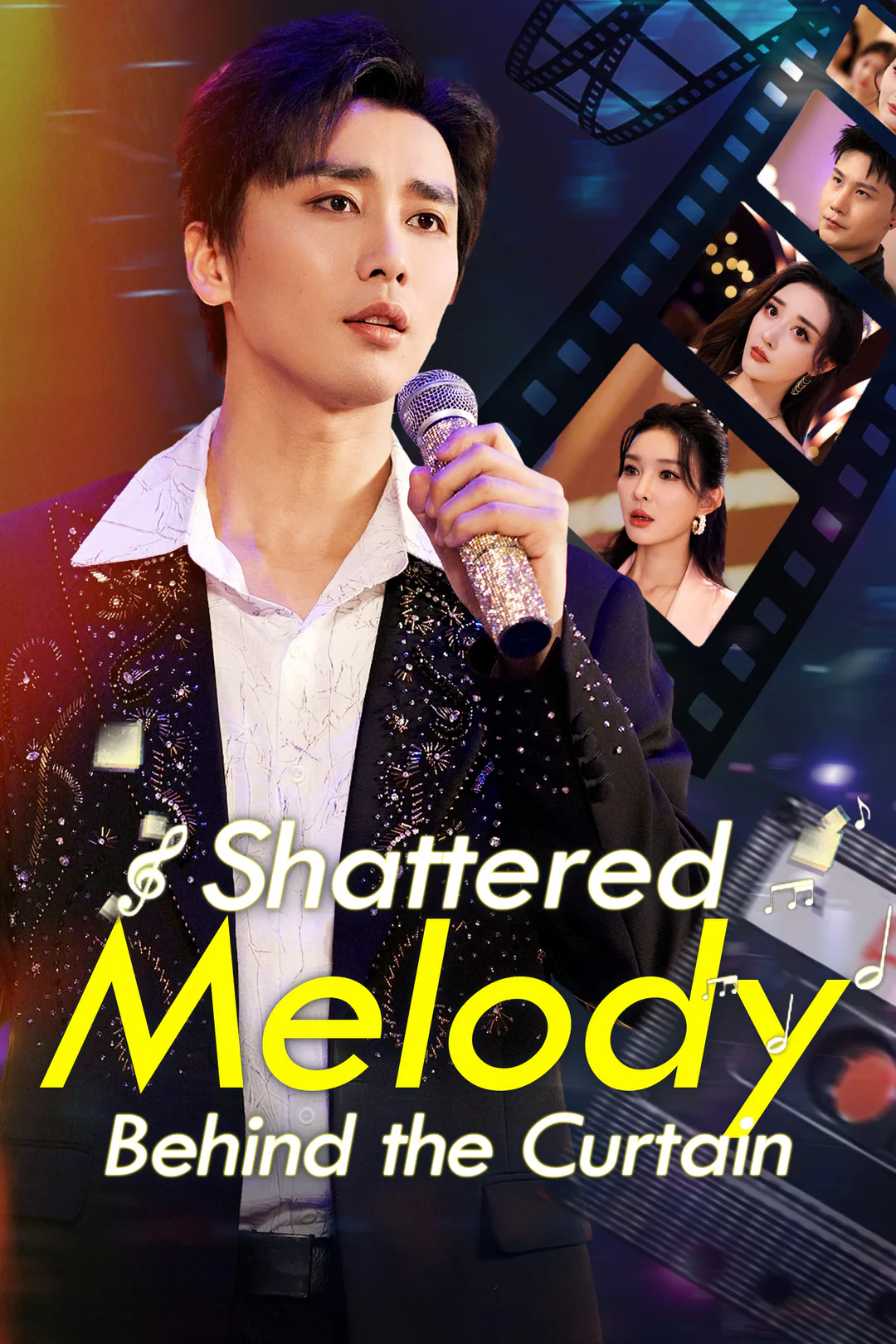 Shattered Melody Behind the Curtain poster