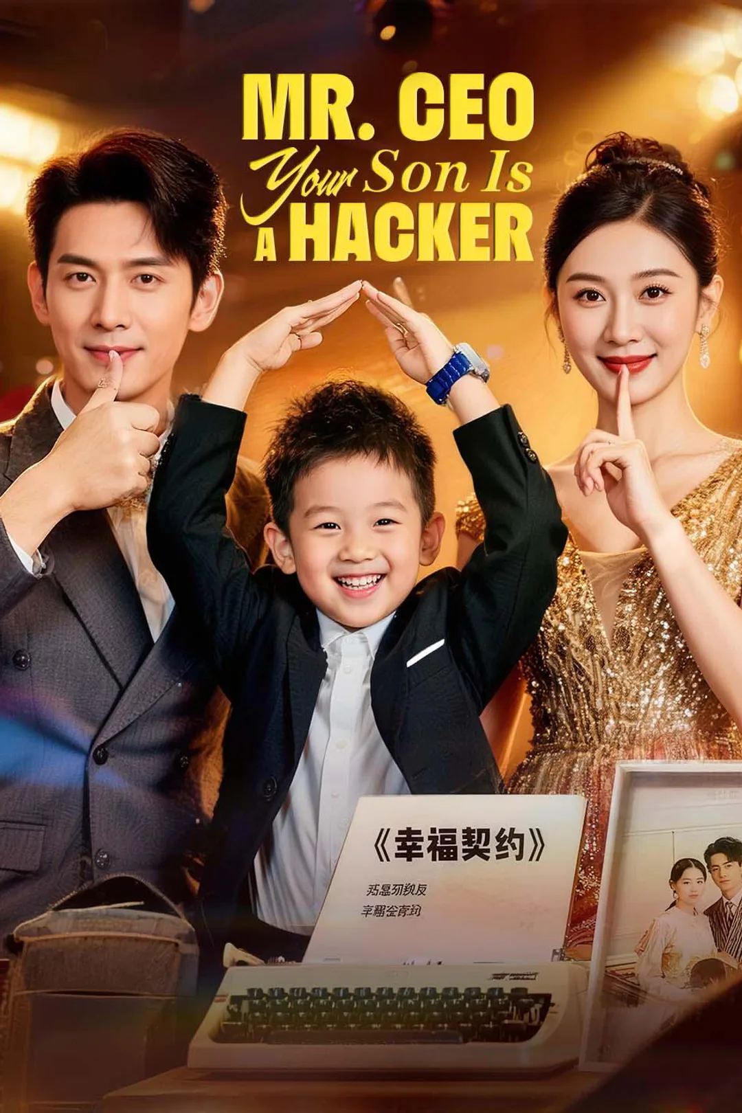 Mr. CEO, Your Son Is a Hacker poster