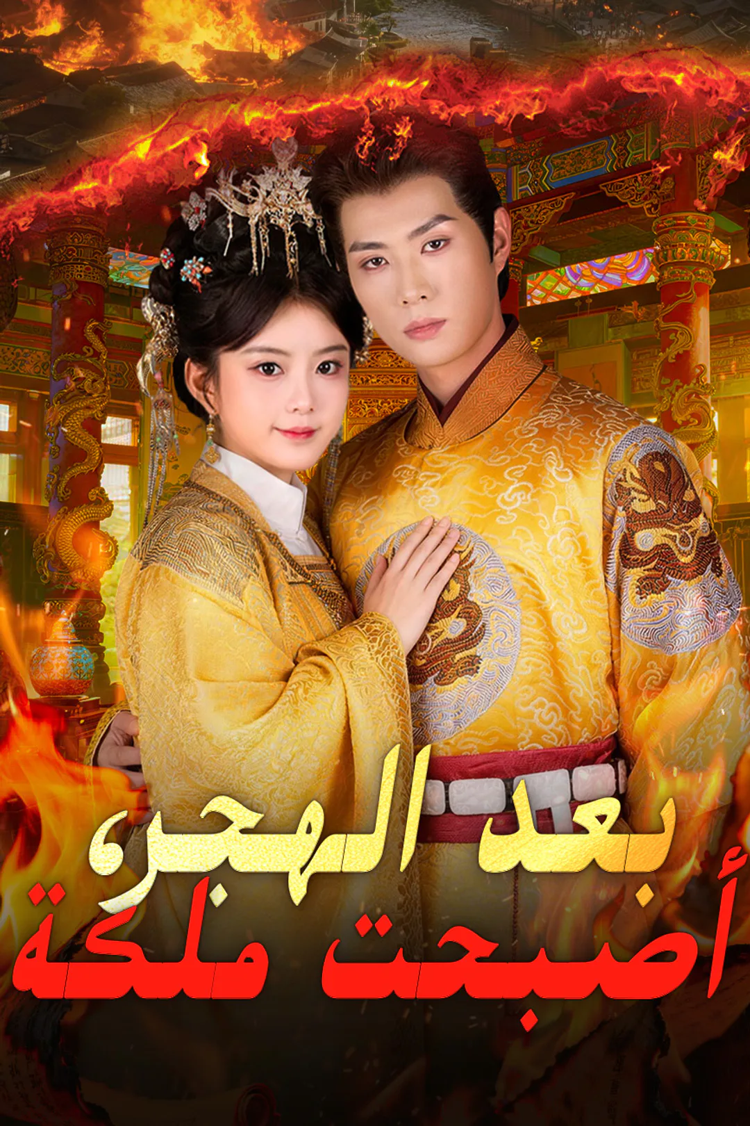 ملصق مسلسل «بعد الهجر، أصبحت ملكة»