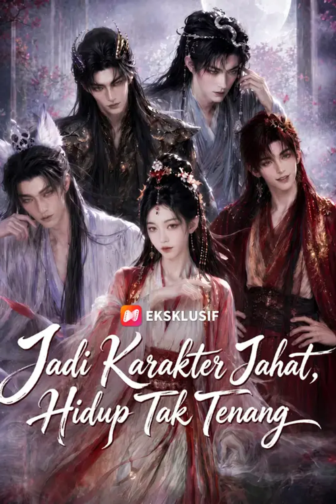 Poster Jadi Karakter Jahat, Hidup Tak Tenang