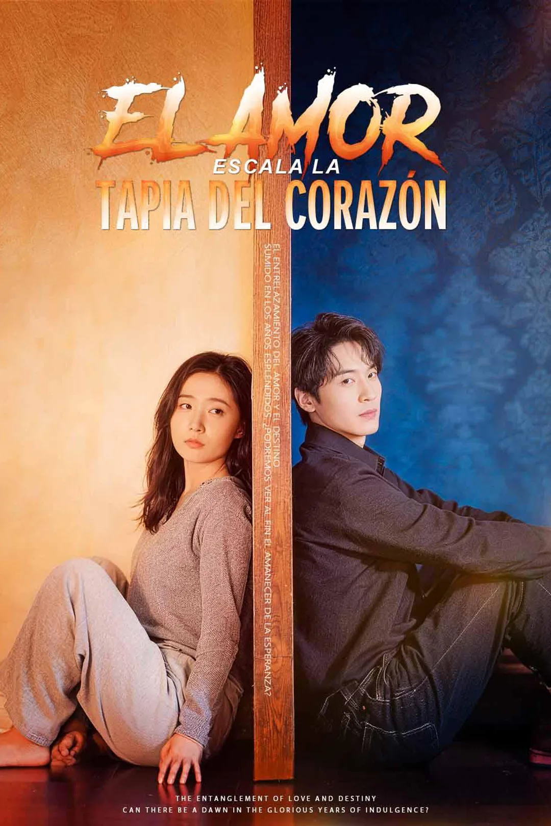 Póster de El Amor Escala la Tapia del Corazón