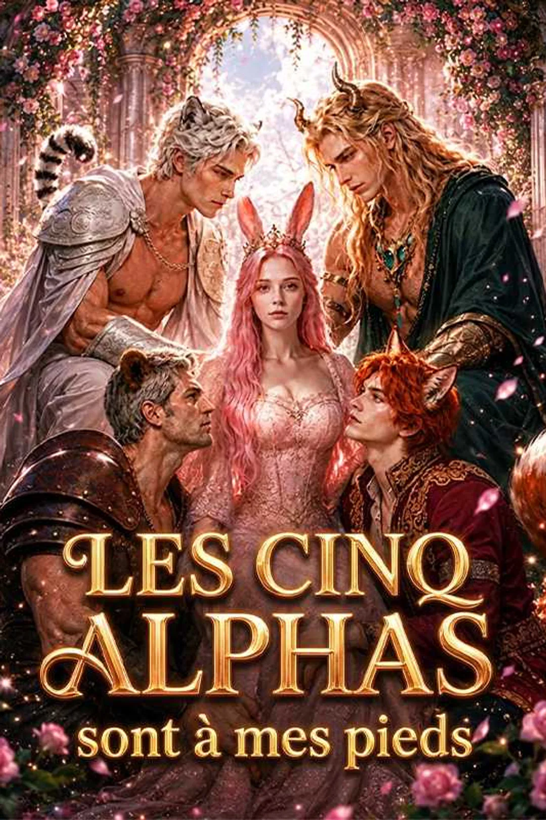 Affiche de Les cinq Alphas sont à mes pieds