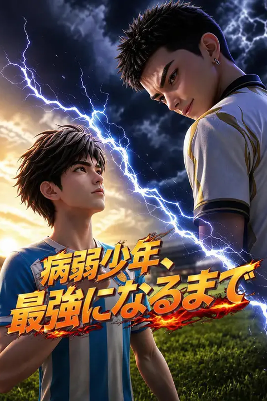 病弱少年、最強になるまでのポスター