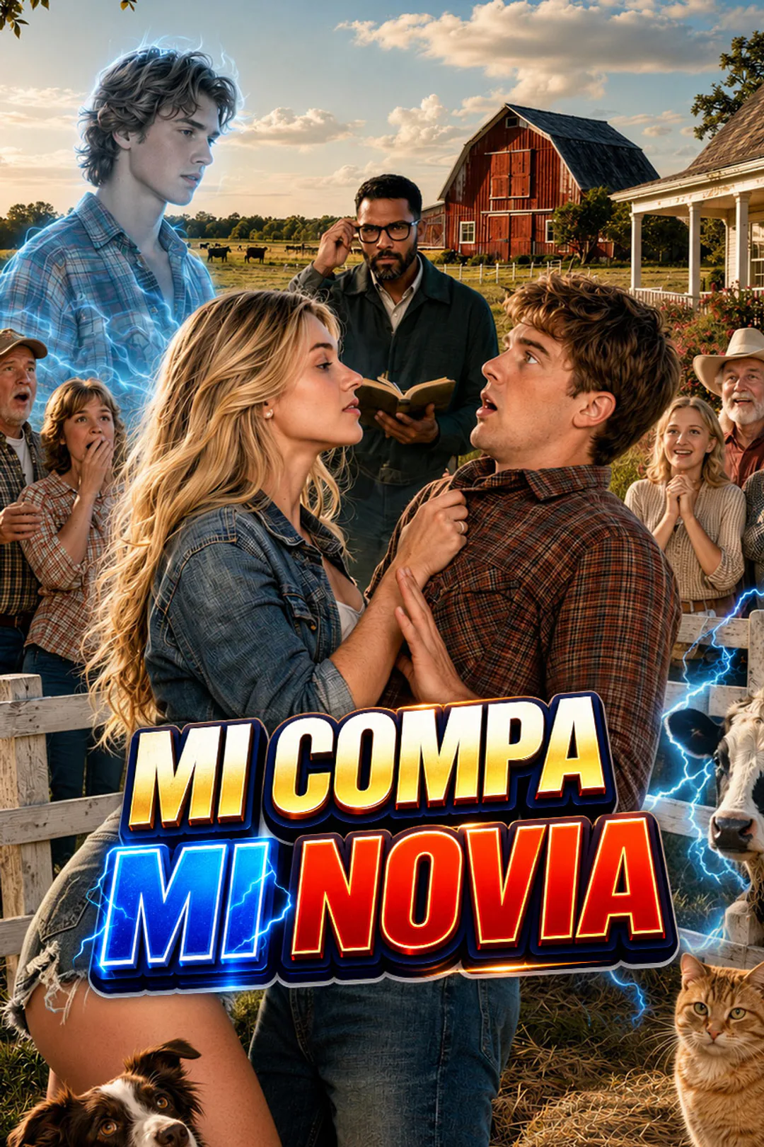 Póster de Mi compa, mi novia