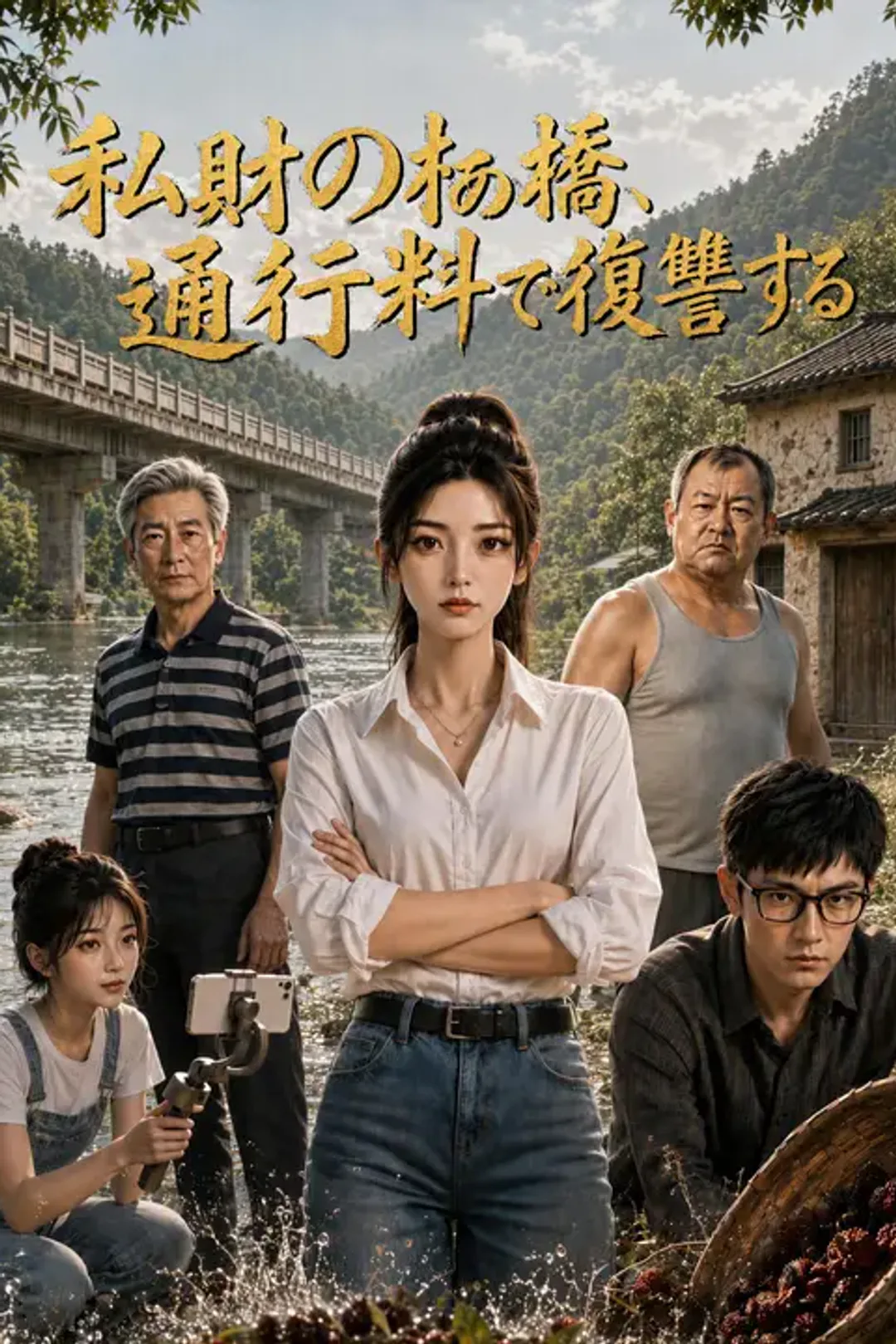 私財の橋、通行料で復讐するのポスター