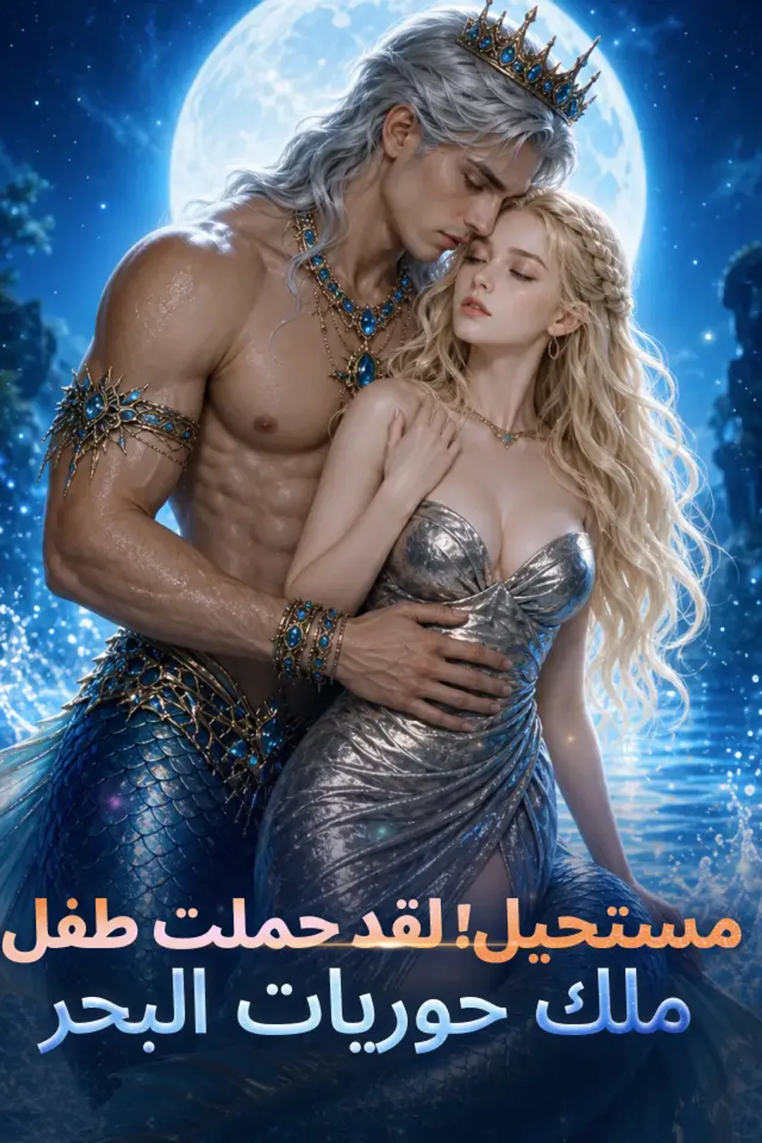 ملصق مسلسل «مستحيل! لقد حملت طفل ملك حوريات البحر»