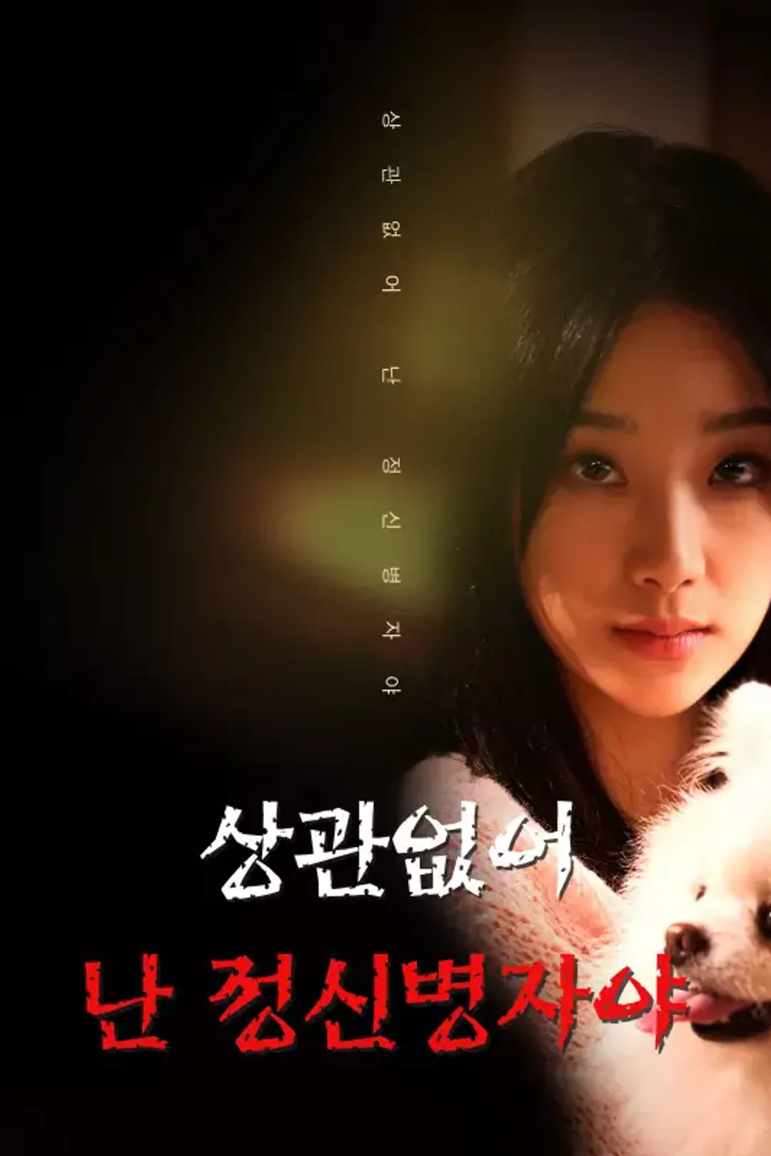 상관없어 난 정신병자야 포스터