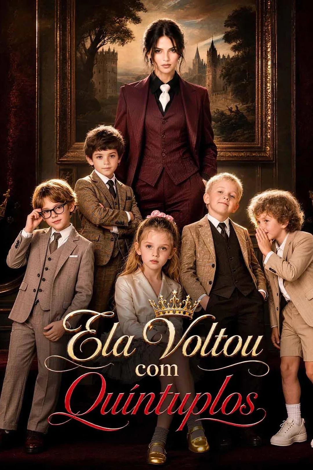 Pôster de Ela Voltou com Quíntuplos