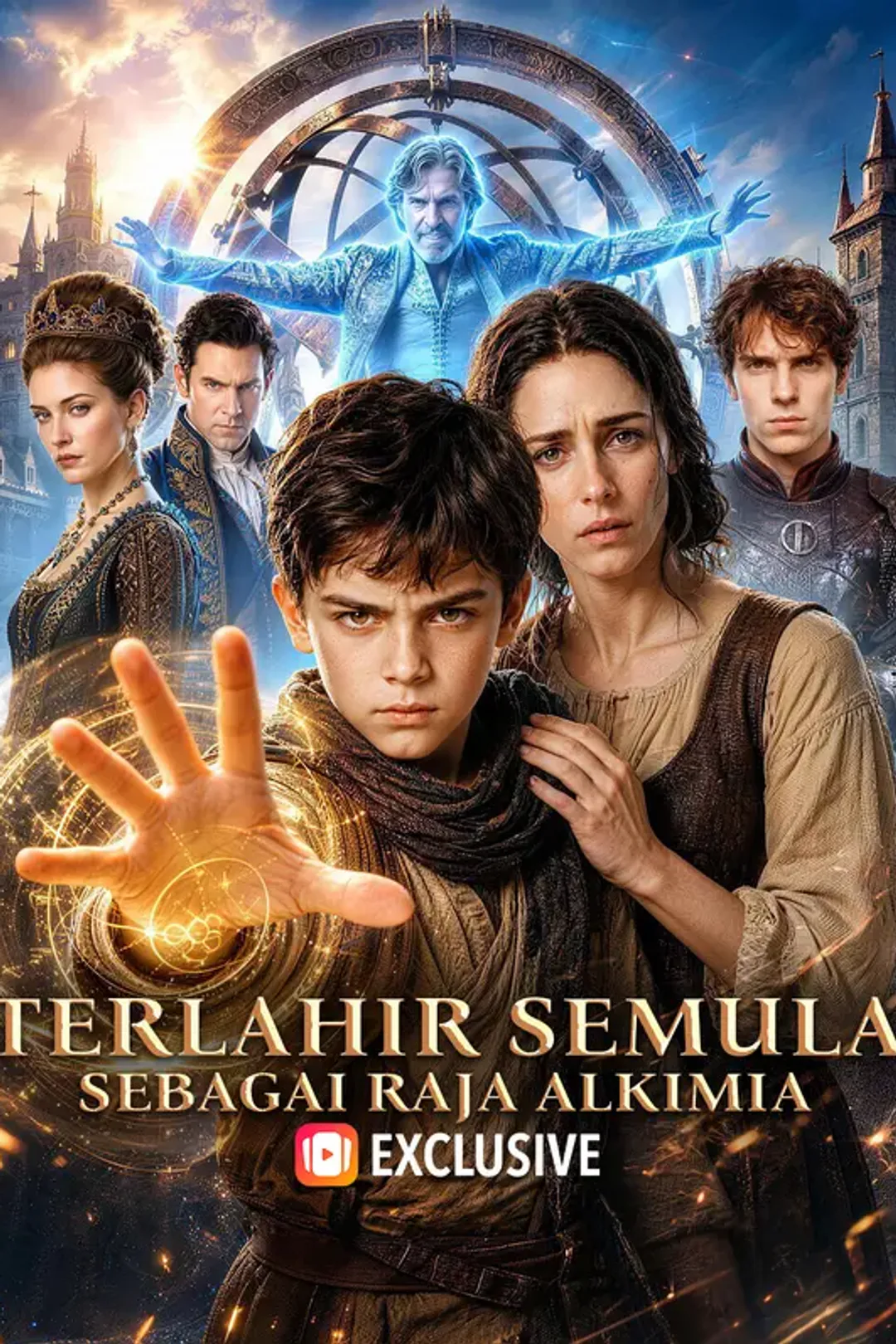 Poster Terlahir Semula sebagai Raja Alkimia