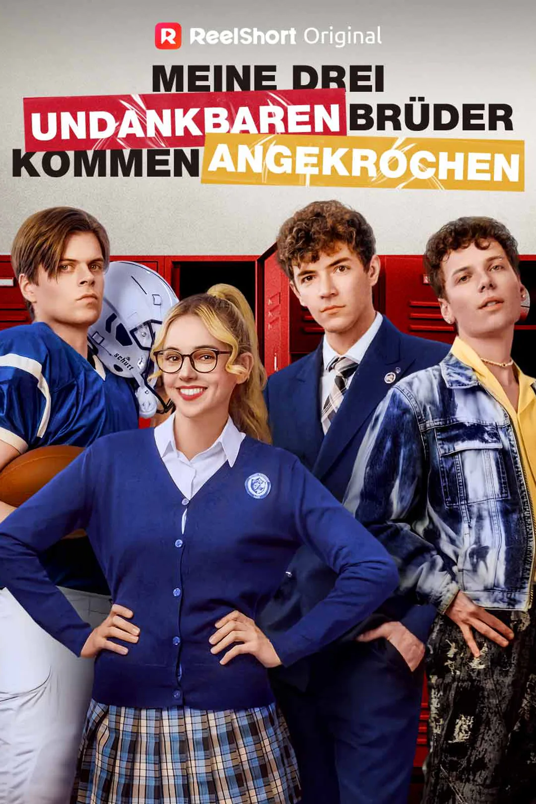 Poster von Meine drei undankbaren Brüder kommen angekrochen