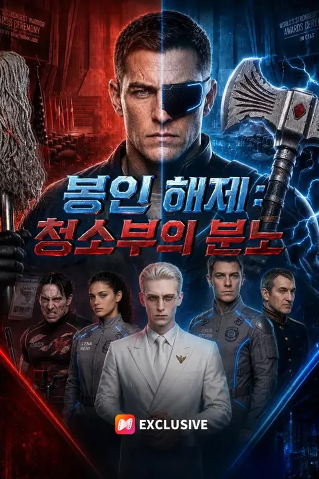 봉인 해제: 청소부의 분노 포스터
