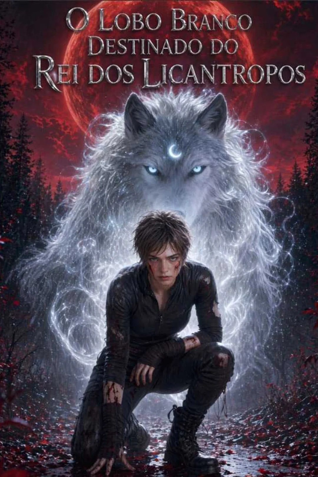 Pôster de O Lobo Branco Destinado do Rei dos Licantropos