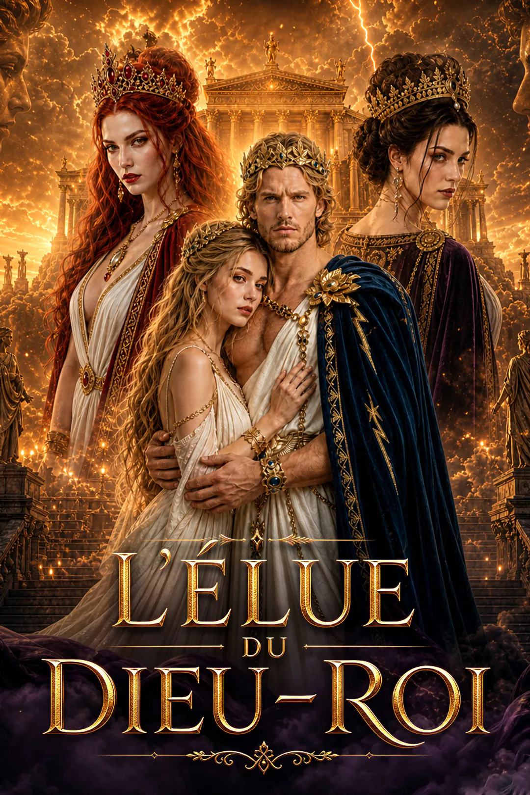 Affiche de L'Élue du Dieu-Roi