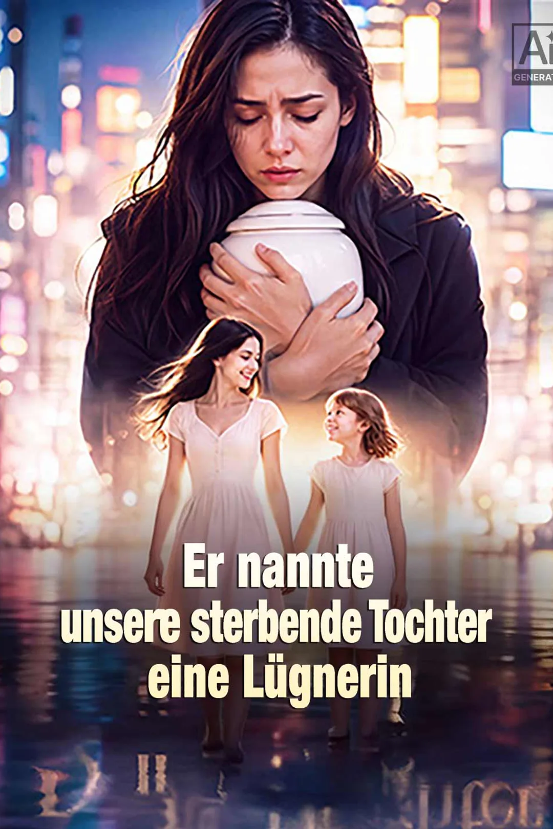 Poster von Er nannte unsere sterbende Tochter eine Lügnerin