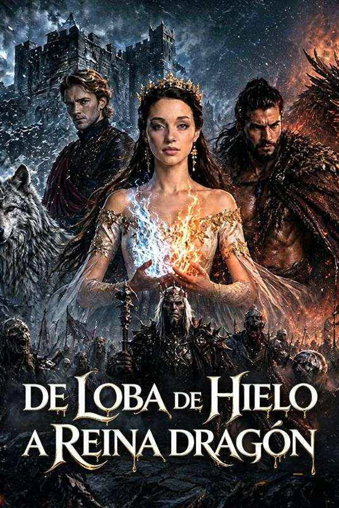 Póster de De loba de hielo a reina dragón