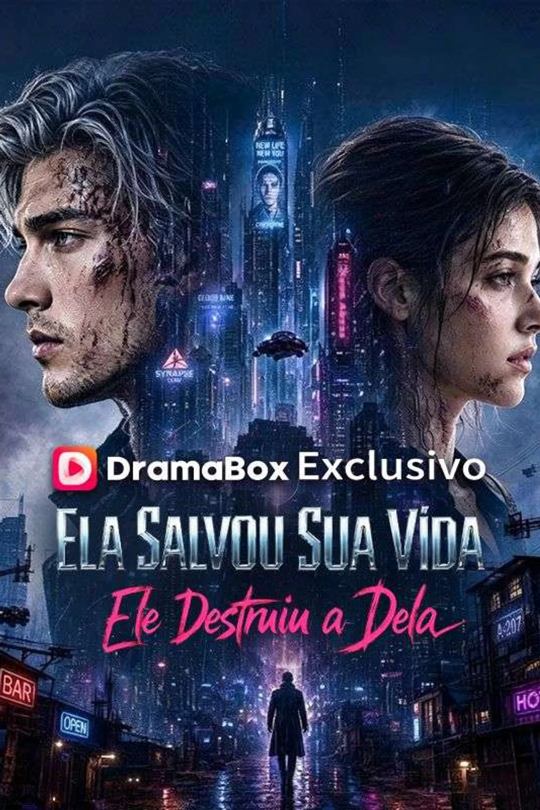 Pôster de Ela Salvou Sua Vida, Ele Destruiu a Dela