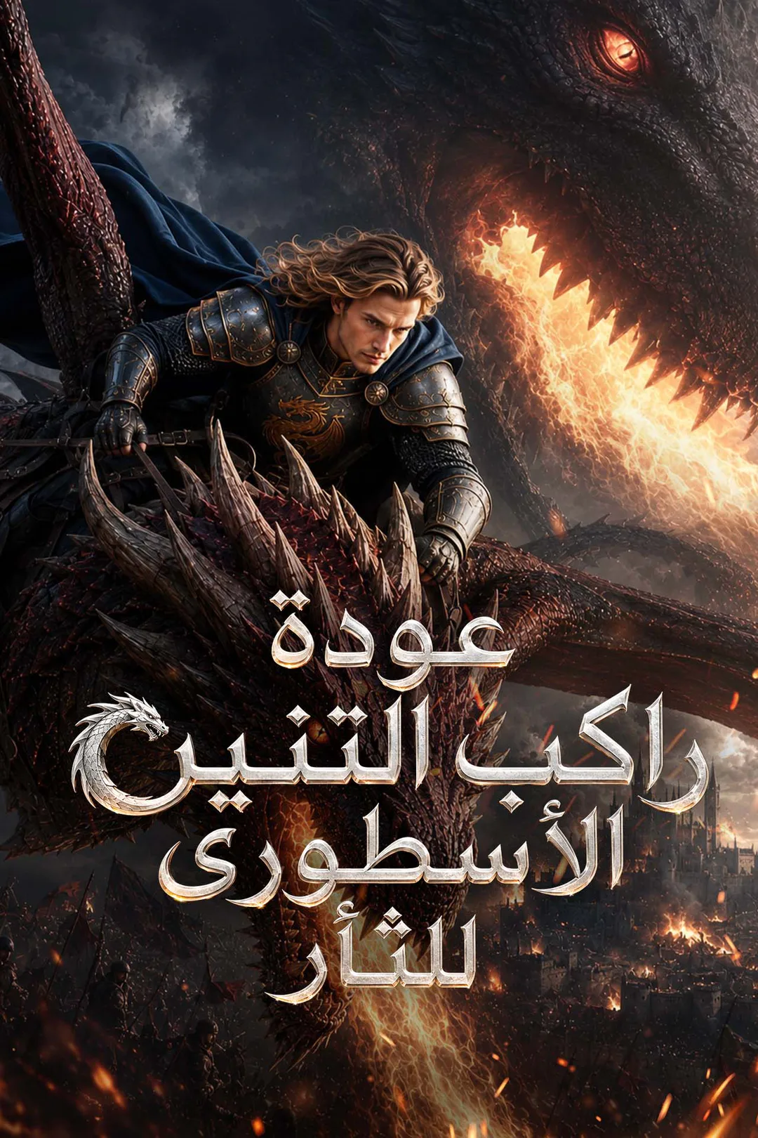 ملصق مسلسل «عودة راكب التنين الأسطوري للثأر»