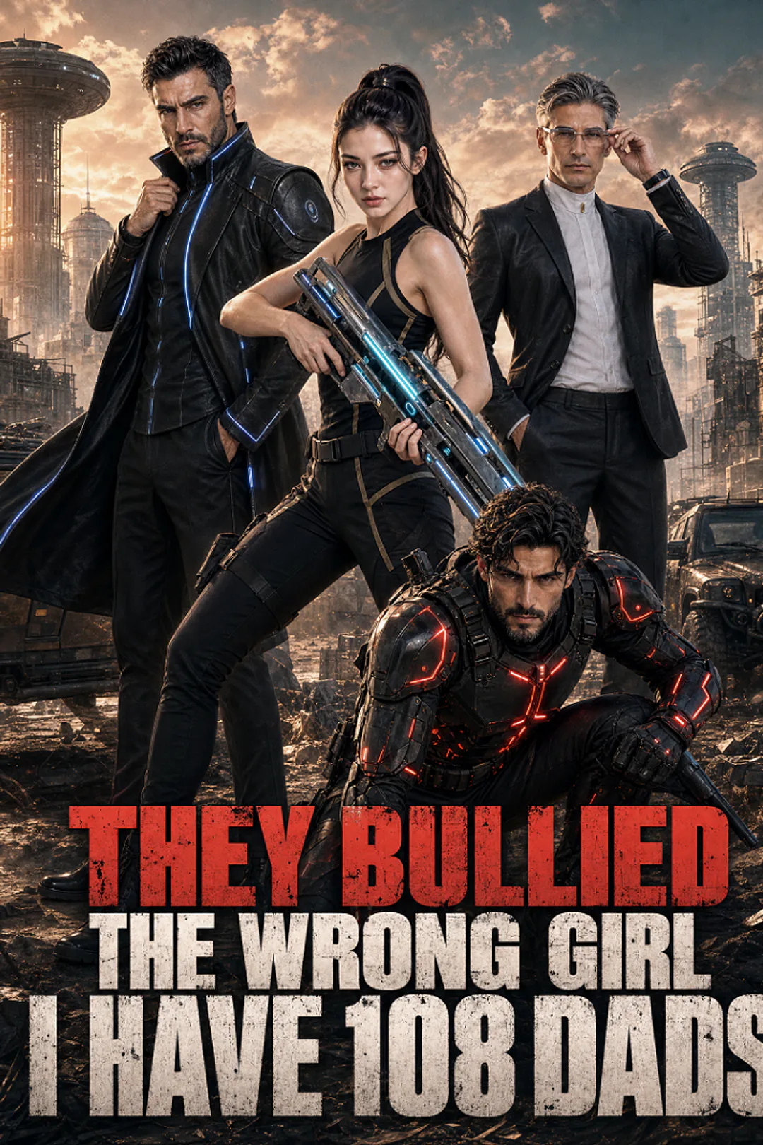 They Bullied the Wrong Girl I Have 108 Dads poster