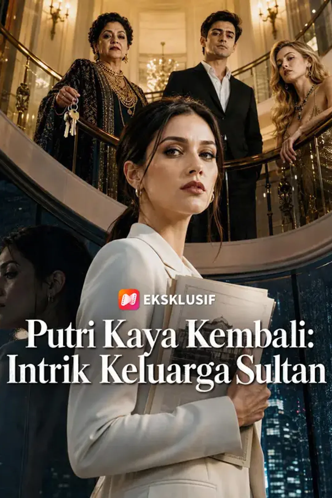Poster Putri Kaya Kembali: Intrik Keluarga Sultan