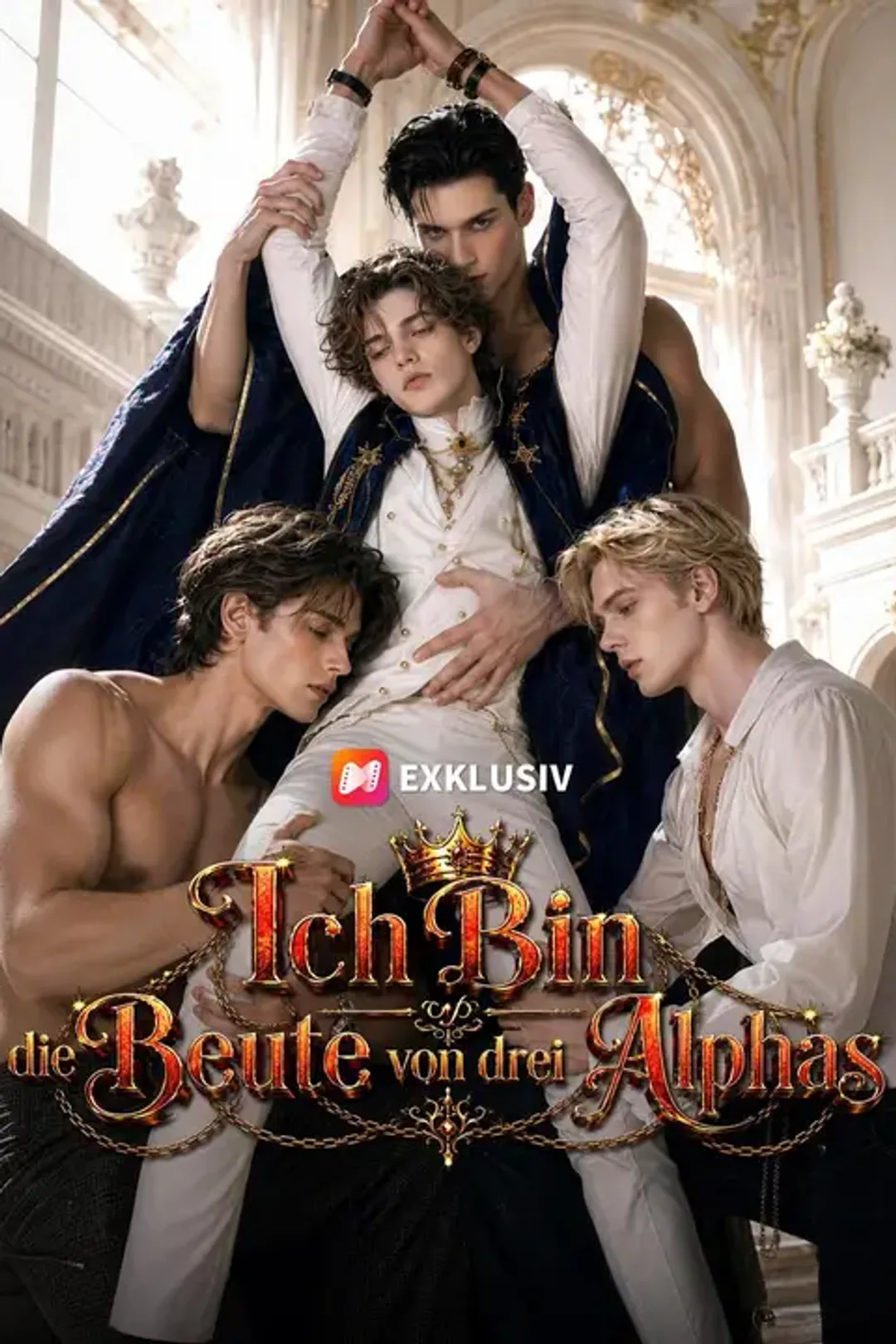 Poster von (Synchro) Ich bin die Beute von drei Alphas