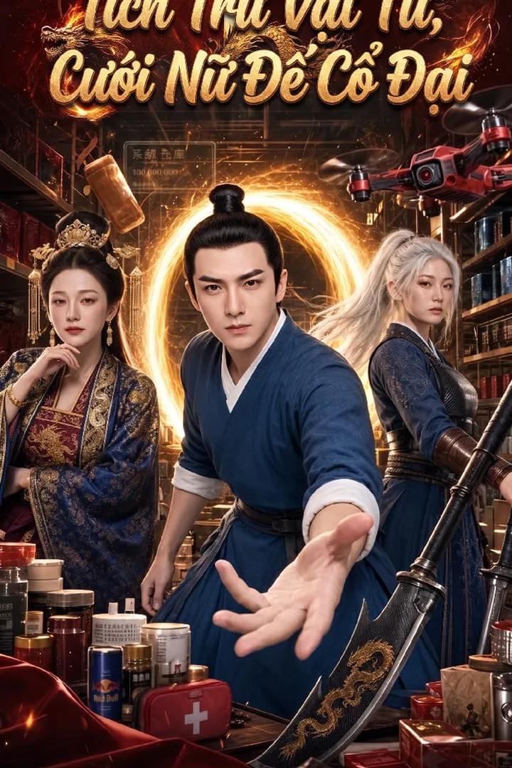 Poster phim Tích Trữ Vật Tư, Cưới Nữ Đế Cổ Đại