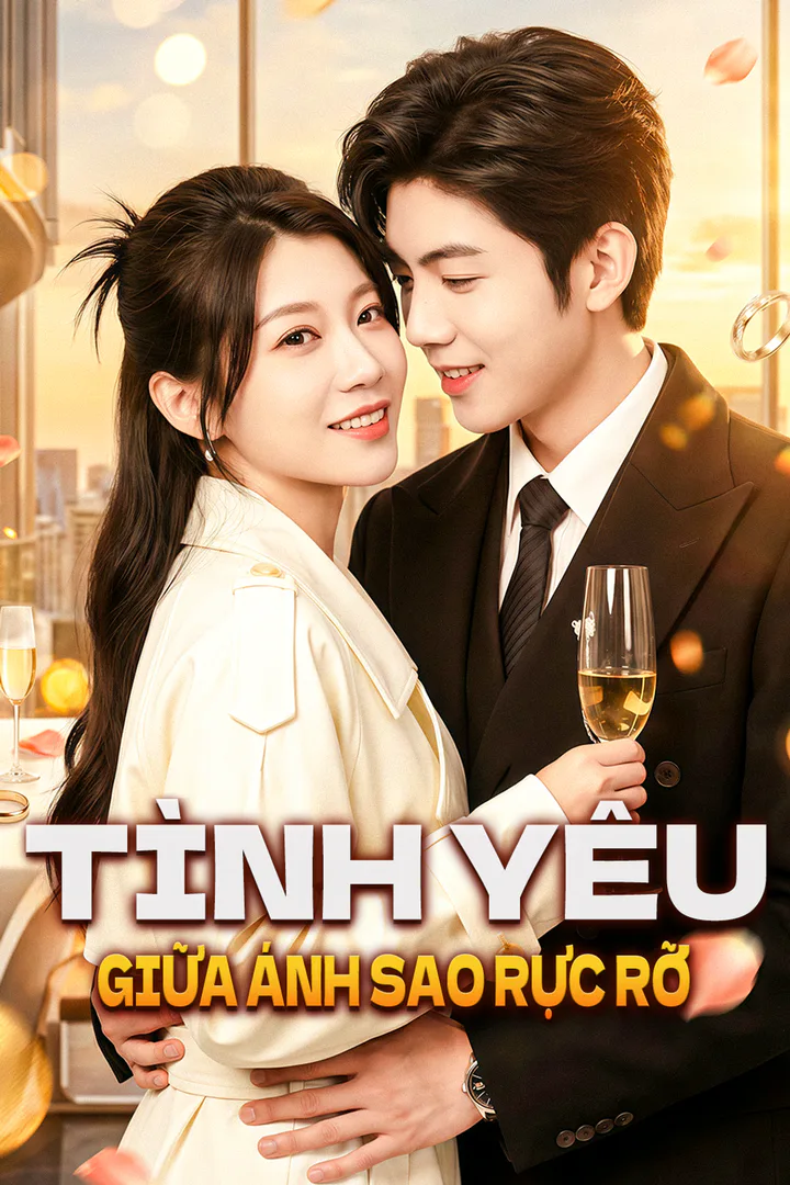 Poster phim Tình Yêu Giữa Ánh Sao Rực Rỡ(Phiên bản lồng tiếng)
