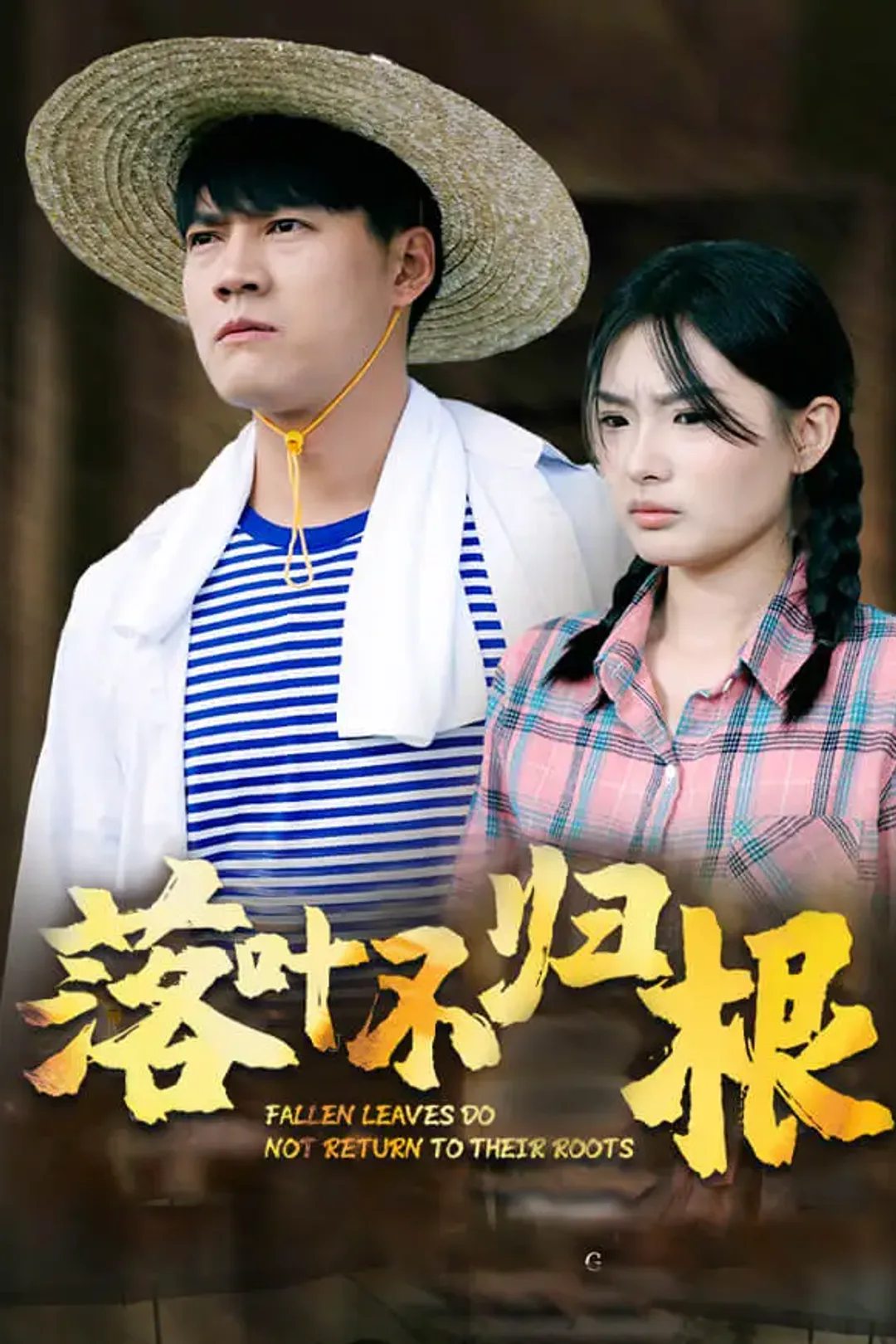 《落叶不归根》海报