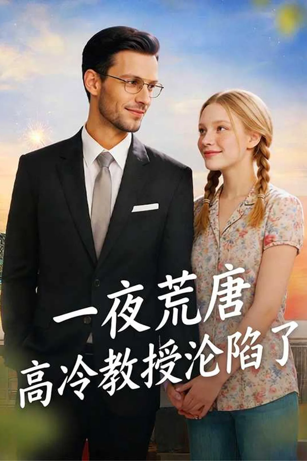 《一夜荒唐，高冷教授沦陷了》海報