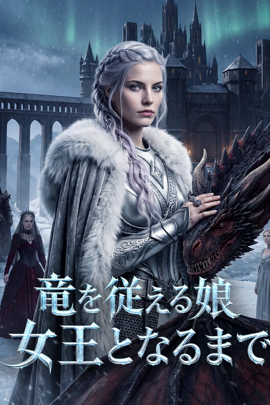 竜を従える娘、女王となるまでのポスター