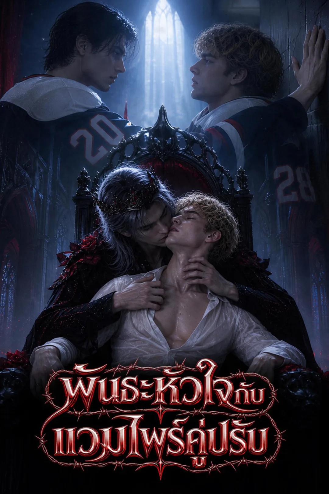 โปสเตอร์ พันธะหัวใจกับแวมไพร์คู่ปรับ（ฉบับพากย์ ）
