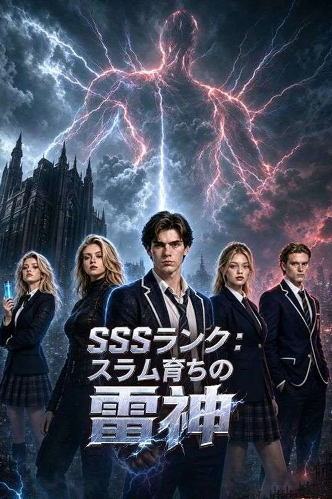 SSSランク：スラム育ちの雷神のポスター