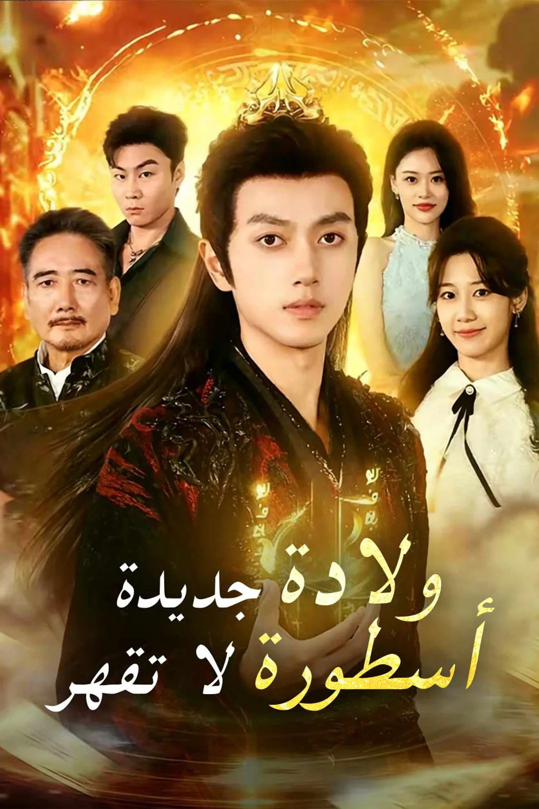 ملصق مسلسل «ولادة جديدة أسطورة لا تقهر»