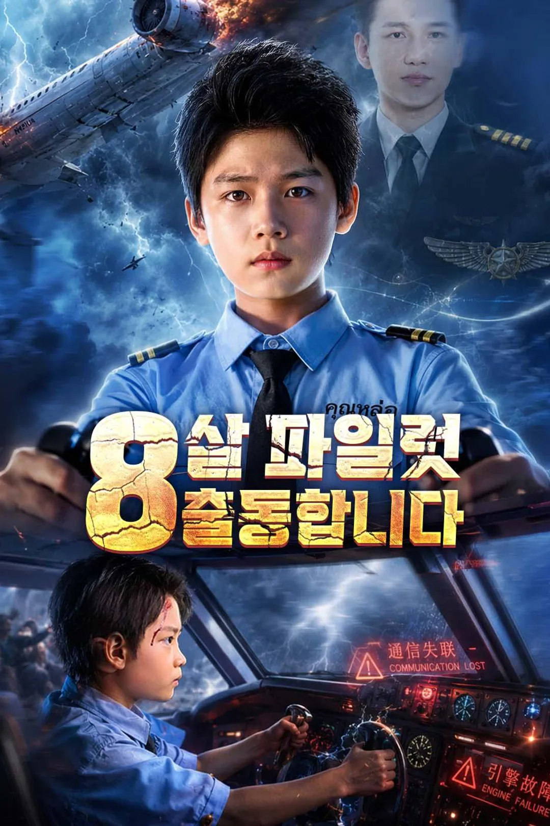 8살 파일럿 출동합니다 포스터